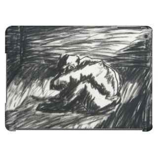 Alone in a dark Room depressed iPad Air Cases