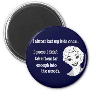 Funny Retro Mom Magnet