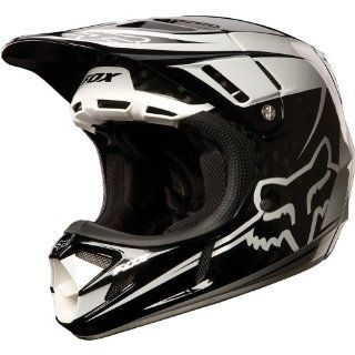 2013 Fox V4 Flight Carbon Motocross Helmet   Small: Automotive