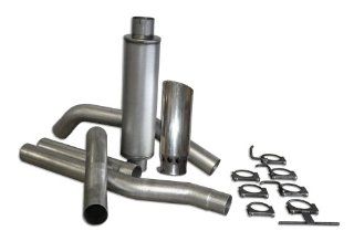 Bully Dog 81444 4" Single Stainless Steel Cat Back Exhaust System: Automotive