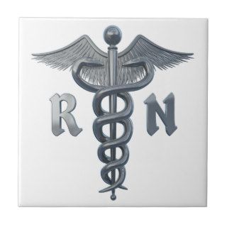 Registered Nurse Symbol Tile