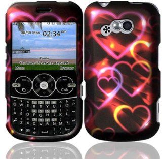 Colorful Hearts Design Hard Case Cover for LG 900G: Cell Phones & Accessories
