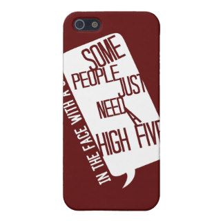Some people just need a high five, in the face covers for iPhone 5