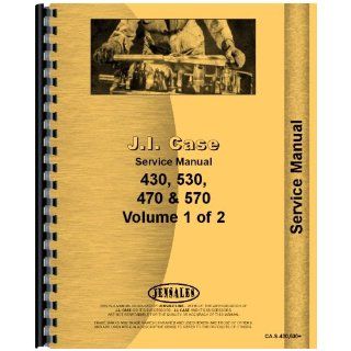 Case 570 Tractor Service Manual: Jensales Ag Products: Books