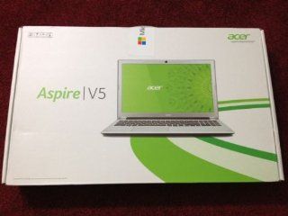 Acer Aspire V5 571 6806 15.6" LAPTOP(Core i5 3317U, 6GB RAM, 750GB HDD, Windows 8, 802.11a/g/n, webcam) Silver : Laptop Computers : Computers & Accessories