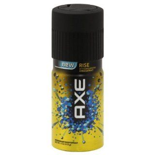 AXE BODY SPRAY DEODORANT RISE UP 150 ML/5.07 OZ (Pack of 6)  Beauty