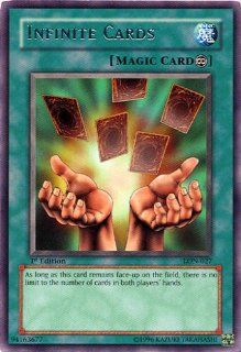 Yu Gi Oh Labyrinth of Nightmare Foil Card   Infinite Cards Rare   LON 027: Toys & Games