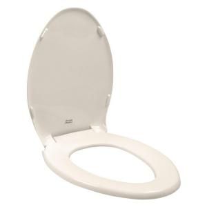 American Standard Rise and Shine Elongated Closed Front Toilet Seat in Linen 5324.019.222