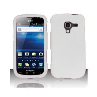 White Soft Silicone Gel Skin Cover Case for Samsung Galaxy Exhilarate SGH I577: Cell Phones & Accessories