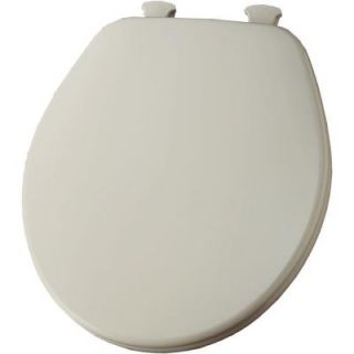 Church Lift Off Round Closed Front Toilet Seat in Almond 540EC 146