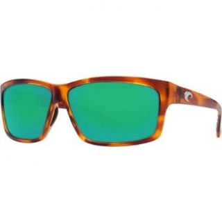 Costa del Mar Cut Honey Tortoise Green Mirror 580 Polarized Sunglasses Clothing