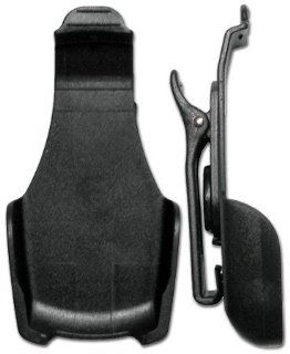Samsung SPH A580 Swivel Rotating Belt Clip Cell Phone Holster   Black Hard Plastic Holster Clip: Cell Phones & Accessories