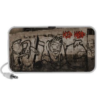 Brick Wall Hip Hop Graffiti PC Speakers