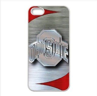 iPhone 5 & 5s Case   NCAA Ohio State Buckeyes Logo Accessories Apple iPhone 5 & 5s Waterproof TPU Back Cases Covers Cell Phones & Accessories