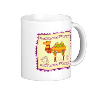 Camel Quilt Coffee Mug
