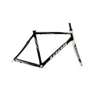 LOOK Cycles 585 Ultra Road Frameset   2009 Black/White, 53 : Road Bicycle Frames : Sports & Outdoors