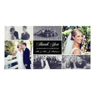 Newlyweds Thank You Photo Card