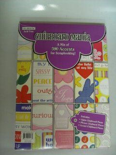CHIPBOARD MANIA 590 SCRAPBOOK ACCENTS KIT NEW