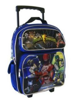 Power Ranger Rolling Backpack   Kids Size Power Ranger School Bag: Clothing