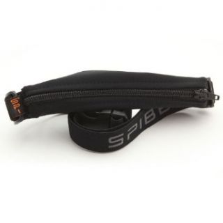 SPIbelt (Small Personal Item) belt   Black with Black Zipper : Running Waist Packs : Clothing