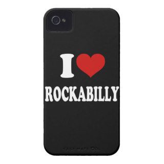 I Love Rockabilly iPhone 4 Case