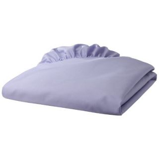 TL Care 100% Cotton Percale Fitted Crib Sheet   Lavender