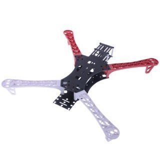 NEEWER Useful HJ MWC X Mode Alien Multicopter Quadcopter Frame Kit Red/White: Toys & Games