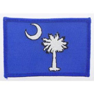 South Carolina State Flag Patch 2 1/2" x 3 1/2" : Outdoor Flags : Patio, Lawn & Garden