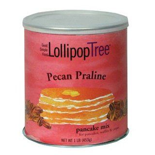 Lollipop Tree Pecan Praline Pancake Mix   1lb : Grocery & Gourmet Food