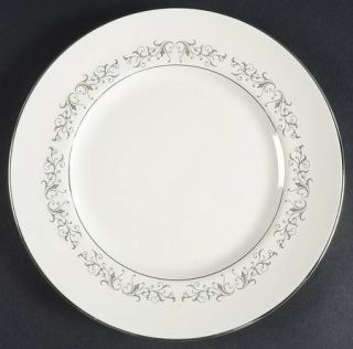 Flintridge Pierra Gold (Gold/Rim) Salad Plate, Fine China Dinnerware   Gold Scro