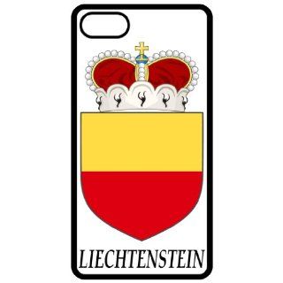 Lesser Liechtenstein   Coat Of Arms Flag Emblem Black Apple Iphone 4   Iphone 4s Cell Phone Case   Cover: Cell Phones & Accessories