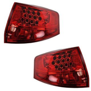2007 2012 Acura MDX Taillight Taillamp Rear Brake LED Type Tail Light Lamp (Quarter Panel Outer Body Mounted) Set Pair Right Passenger And Left Driver Side (07 08 09 10 11 12 2007 2008 2009 2010 2011 2012): Automotive