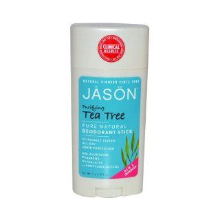 Jason Deodorant Stick Tea Tree   2.5 oz: Health & Personal Care