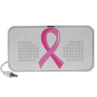 Breast Cancer Pink Ribbon 3  Speakers