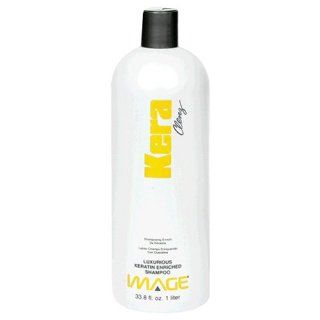 Image Kera Clenz, Luxurious Keratin Enriched Shampoo, 33.8 fl oz (1 lt) (Pack of 2) : Hair Shampoos : Beauty