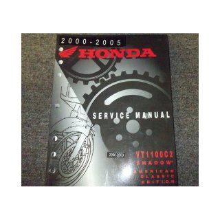 2000 2001 2002 2004 2005 Honda VT1100C2 Shadow Service Repair Shop Manual: honda: Books