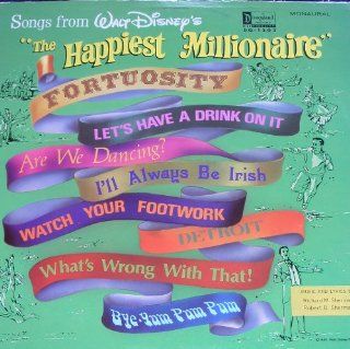 Songs From Walt Disney's the Happiest Millionaire. Music
