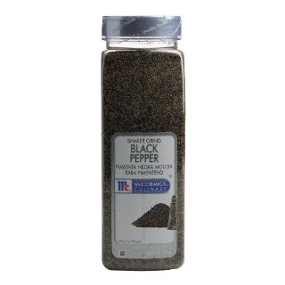 McCormick Black Pepper, Shaker Grind, 16 Ounce Units (Pack of 2) : Ground Peppers : Grocery & Gourmet Food