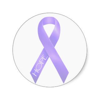 Lavender Ribbon Sticker