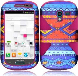 Samsung T599 Galaxy Exhibit ( Metro PCS , T Mobile ) Phone Case Accessory Decorative Artwork Dual Protection D Dynamic Tuff Extra Strong Cover with Free Gift Aplus Pouch: Cell Phones & Accessories