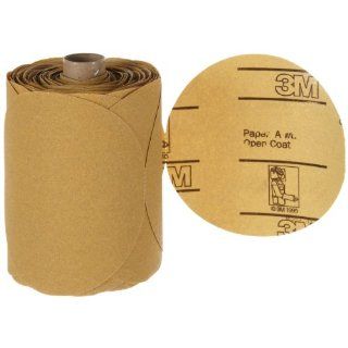 3M Stikit Gold Paper Disc Roll 216U, Paper, PSA Attachment, Aluminum Oxide, 5" Diameter, P100 Grit, Gold (Roll of 125): Industrial & Scientific