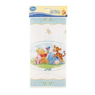 Winnie the Pooh Baby Shower Plastic Tablecover: Toys & Games