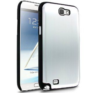 Cellaris Fender Case for Samsung Galaxy Note II GT N7100 / SGH I317 / SCH I605 / SGH T889 / SCH R950 / SPH L900   Silver / Black: Cell Phones & Accessories