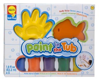 ALEX Toys   Bathtime Fun Bathtub Finger Painting Kit 607: Toys & Games