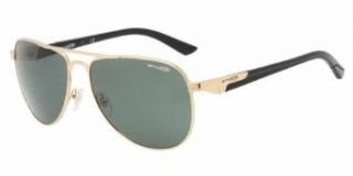 Arnette One Time Italian Sunglasses AN3061 ALL COLORS 3061, 608/83 Brushed Brown/Brn Arms w/ Polarized Brown L: Clothing