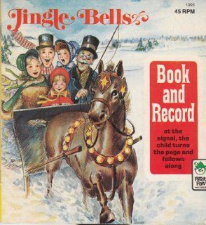 Jingle Bells 1977 Peter Pan Book and 45 Record Follow Along Story: Music