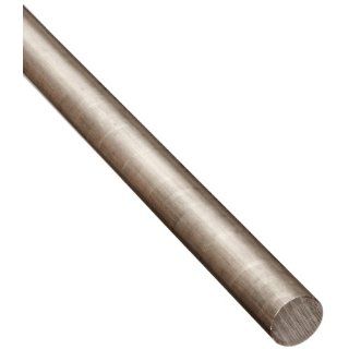 630 Bronze Round Rod, Unpolished (Mill) Finish, ASTM B150/ASTM B150M, 3.5" Diameter, 12" Length: Bronze Metal Raw Materials: Industrial & Scientific