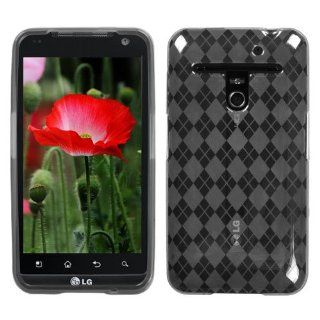 Candy Protector Crystal Soft Gel Skin Cover Cell Phone Case for LG Revolution VS910 Verizon Wireless   Smoke: Cell Phones & Accessories