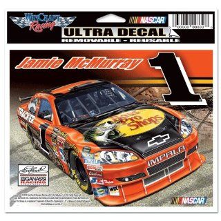 Martin Truex Official NASCAR 4.5"x6" Car Window Cling Decal : Sports Fan Decals : Sports & Outdoors