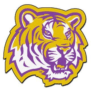 FANMATS NCAA Louisiana State University Tigers Nylon Face Mascot Rug: Automotive